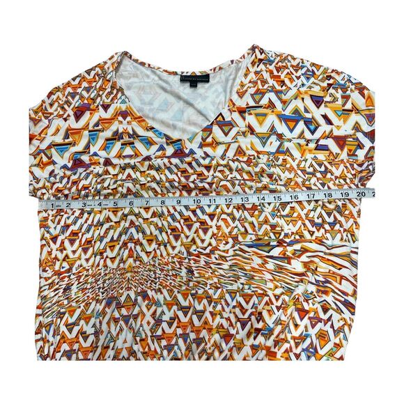 Jeans By Buffalo Dress Colorful Aztec Pattern Cap Sleeves Women's Size XL - Picture 4 of 10